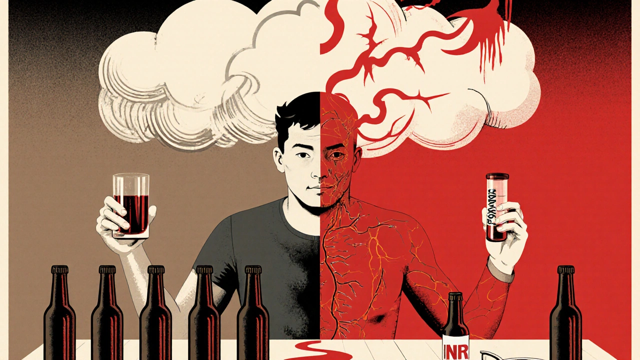 Alcohol Binge Drinking and Warfarin: What You Need to Know About INR Swings and Bleeding Risk