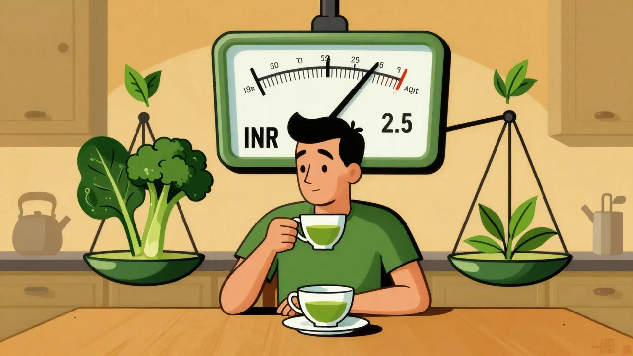 Green Tea and Warfarin: What You Need to Know About Blood Clotting and INR