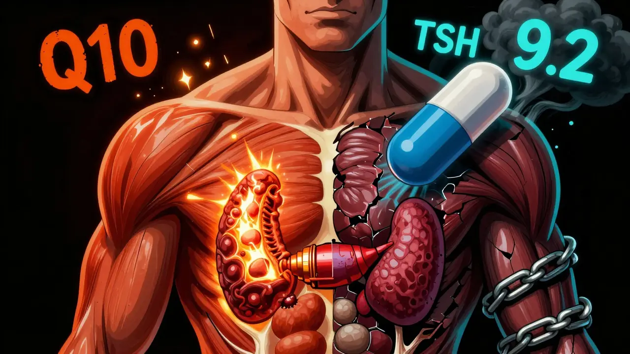 Hypothyroidism and Statins: How Uncontrolled Thyroid Levels Raise Myopathy Risk