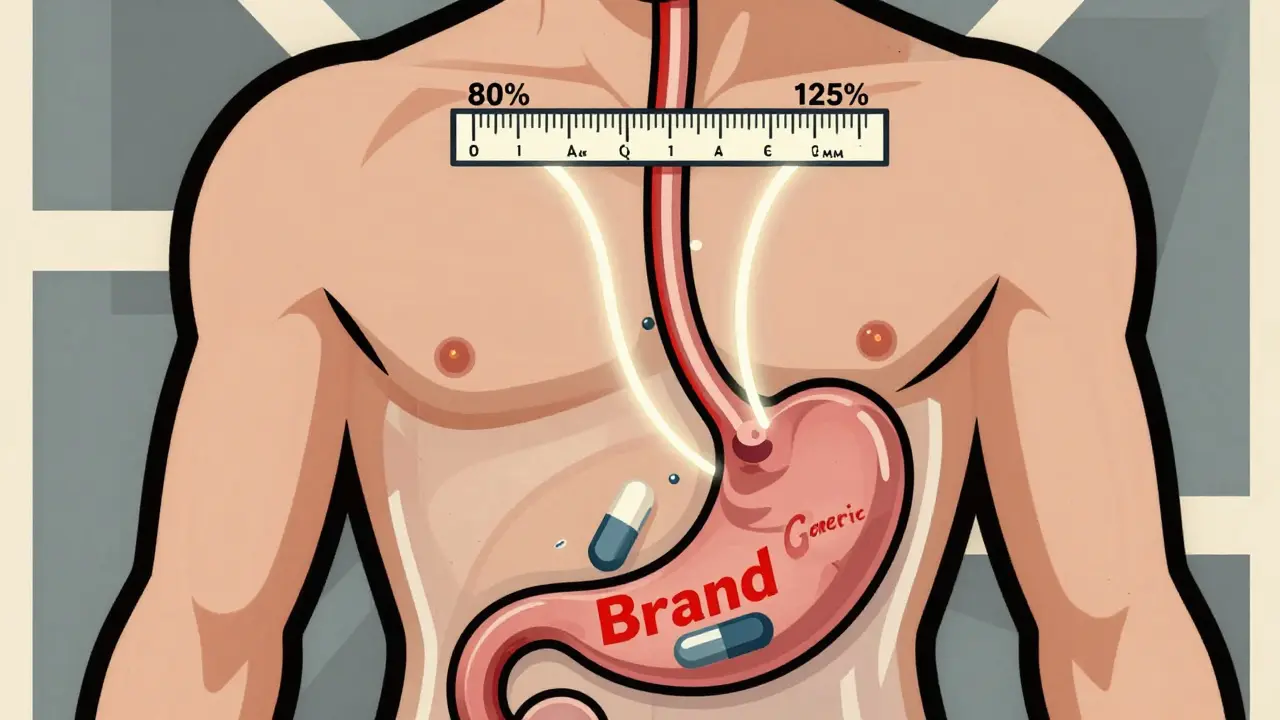 The 80-125% Rule: Understanding Bioequivalence Confidence Intervals for Generic Drugs